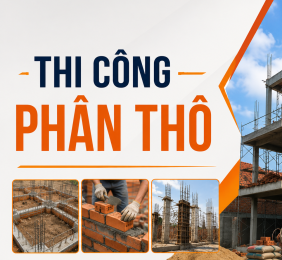 Thi công phần thô
